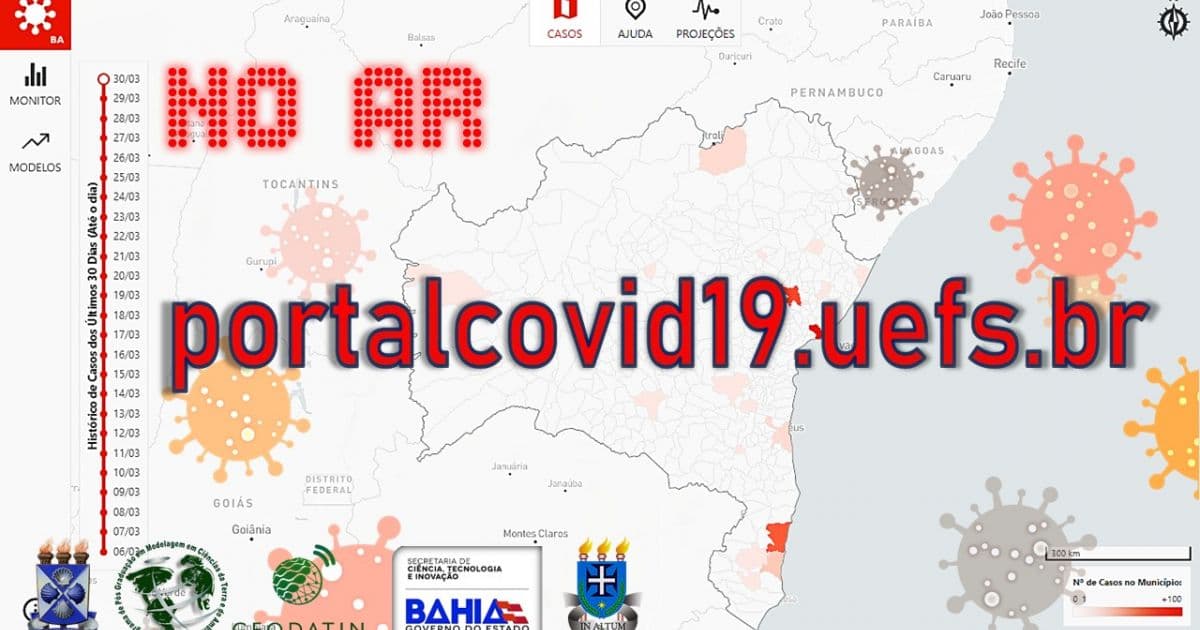 Universidades baianas desenvolvem site com informações sobre a Covid-19