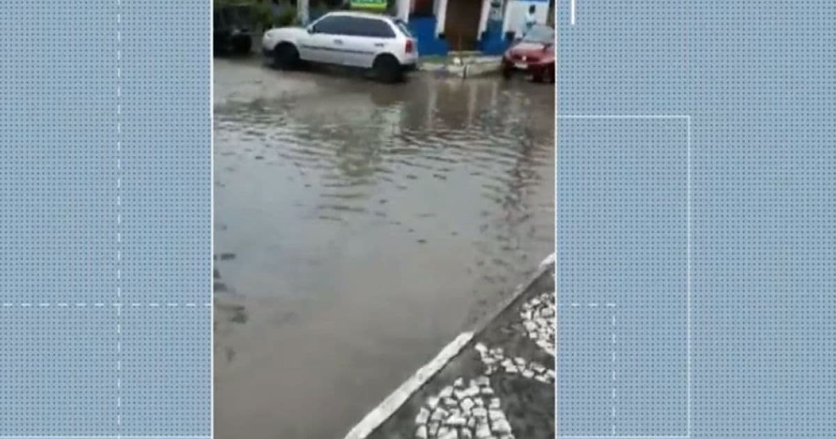 Conde: Chuva causa transbordamento de rio e desabriga 40 famílias
