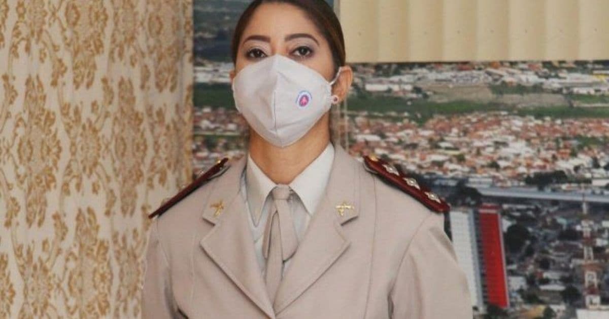 Feira de Santana: Capitã com 20 anos de polícia é a 1ª comandante mulher em uma CIPM