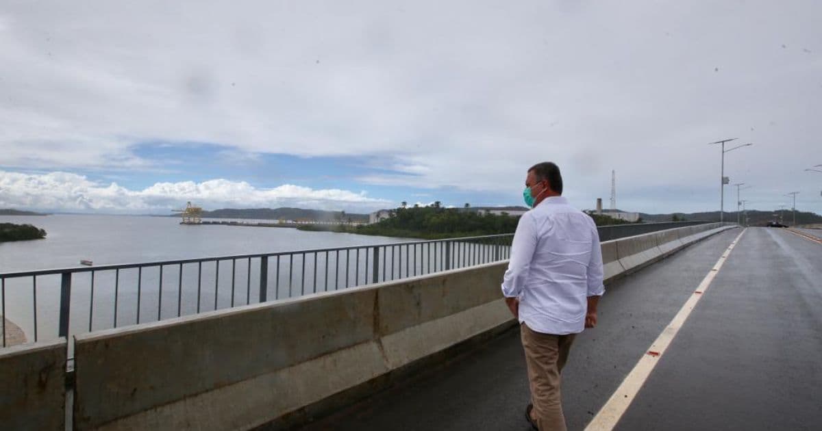Maragogipe: Governo entrega ponte e trecho de rodovia