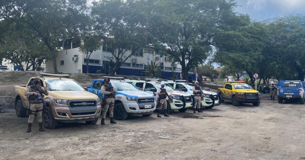 Tapiramutá: Operação integrada prende 10 suspeitos de tráfico; drogas foram apreendidas