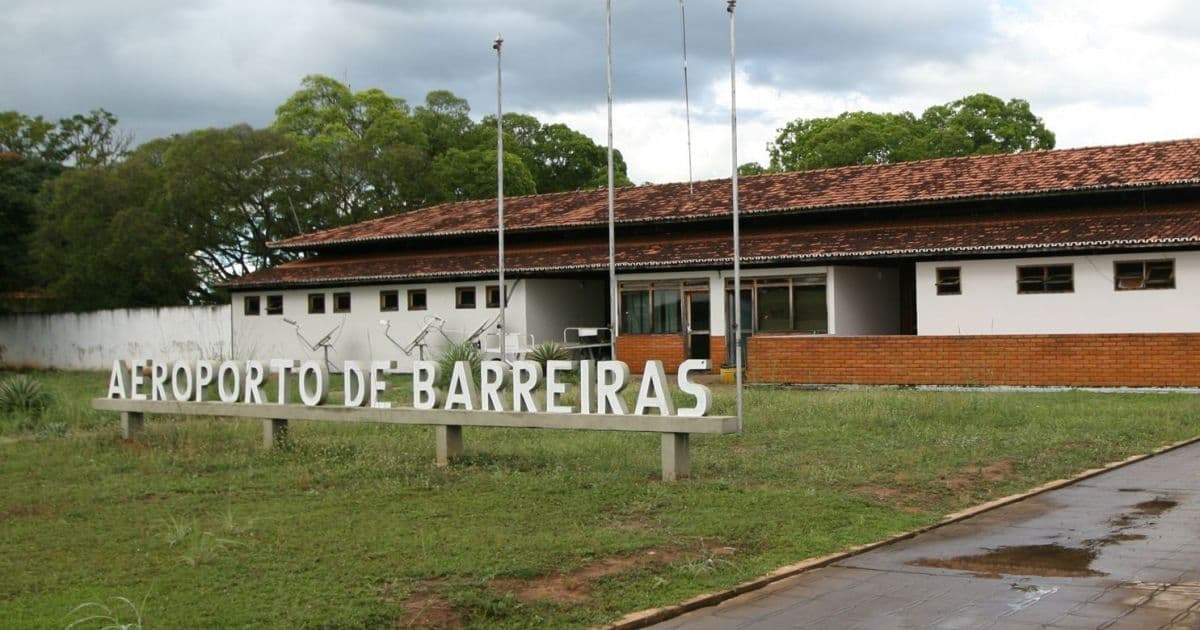 Licitação para ampliação do aeroporto de Barreiras deve ser publicada no fim do mês