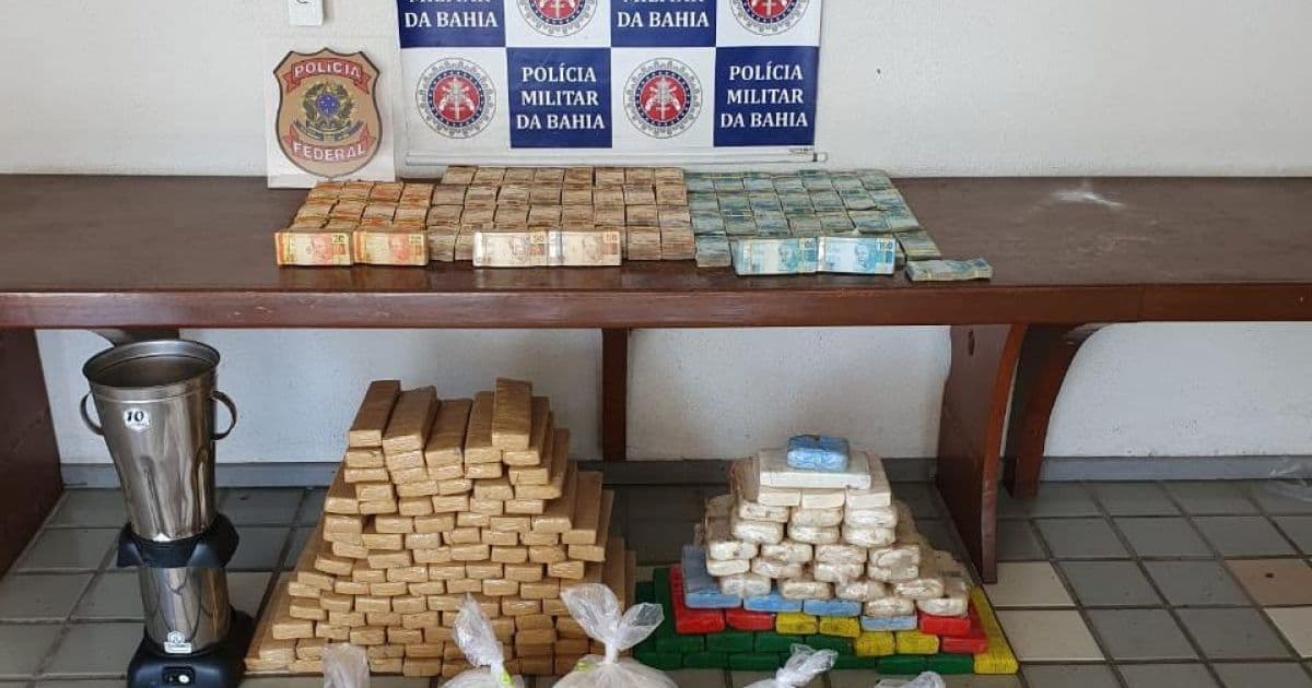 Porto Seguro: Policiais encontram R$ 740 mil, drogas, munições e explosivos
