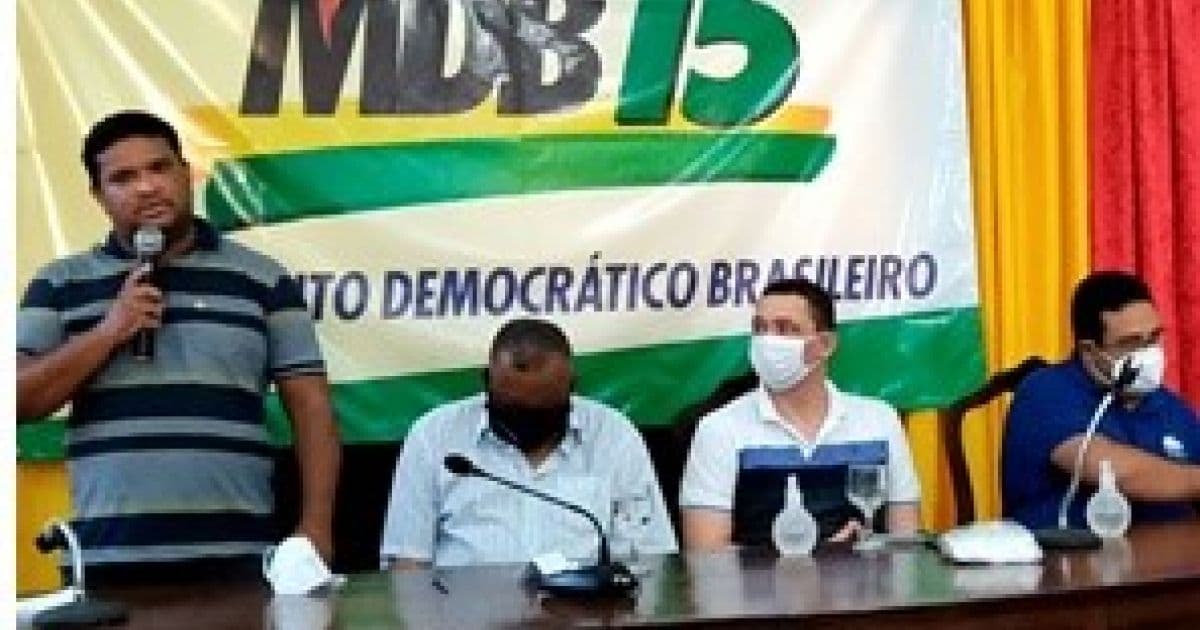 Macarani: Com prefeito no 'limbo', MDB deve apoiar nome de fora da sigla 