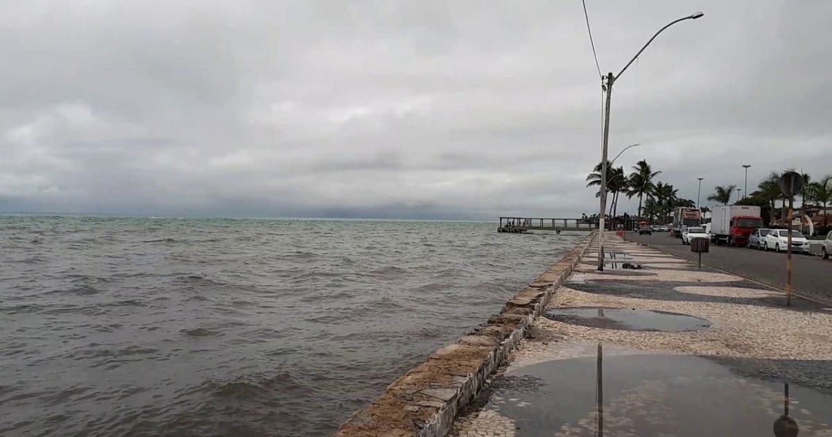 Ciclone pode provocar chuva forte no sul e extremo-sul da Bahia a partir de sábado
