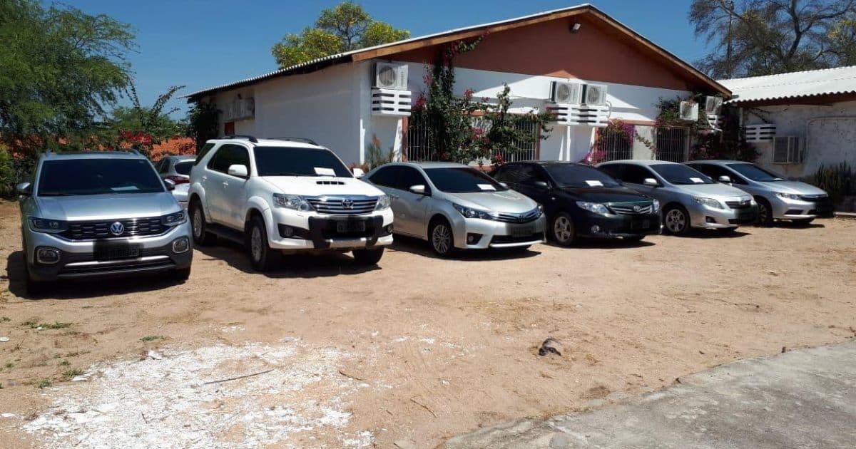 Operação Alcateia apreende carros avaliados em mais de R$ 100 mil com milicianos na BA