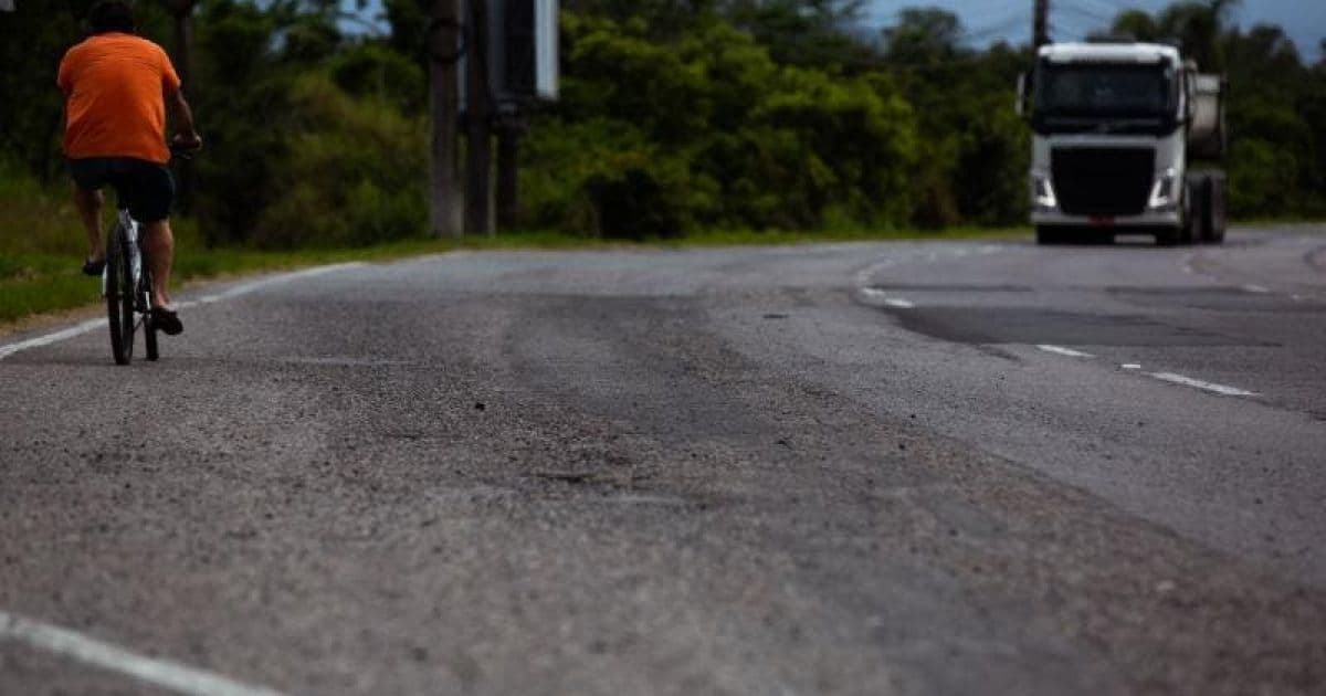 Mortes de ciclistas em rodovias federais na Bahia aumentaram 60%, alerta PRF