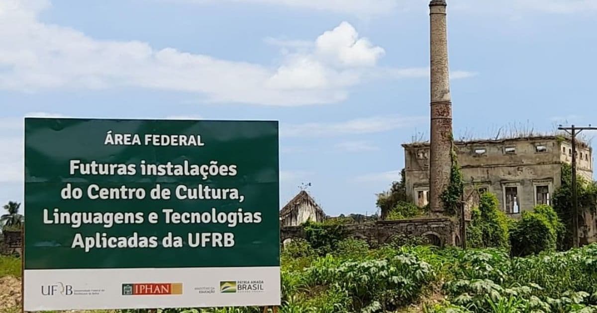 UFRB lança pedra fundamental do campus Santo Amaro em terreno alvo de disputa