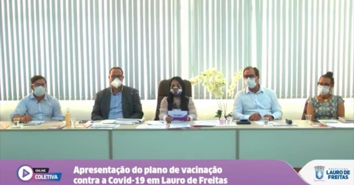 Com nº de doses inferior ao esperado, Lauro de Freitas começa vacinação nesta terça 
