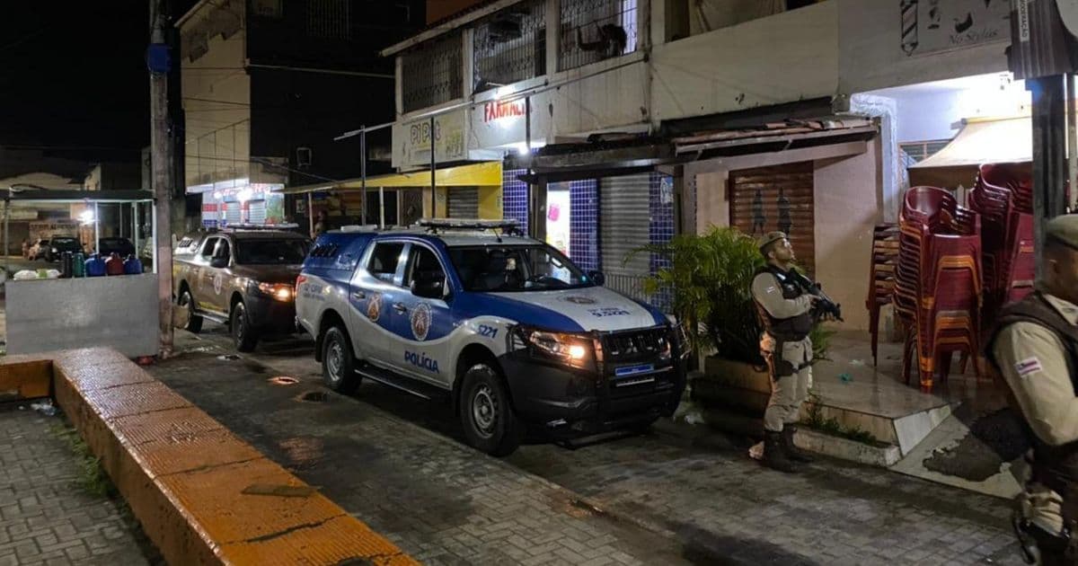 PM-BA encerra aglomerações na Região Metropolitana de Salvador durante a madrugada