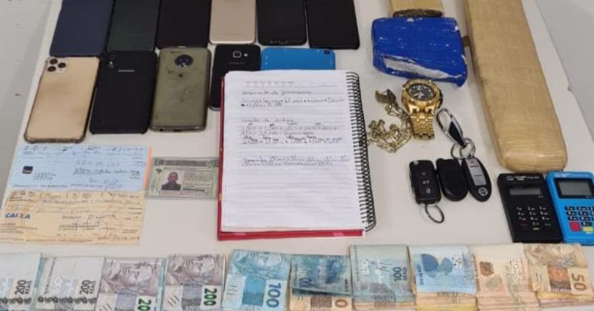 LEM: Polícia prende homem após rastreio de celular roubado; ação apreende R$ 9,3 mil