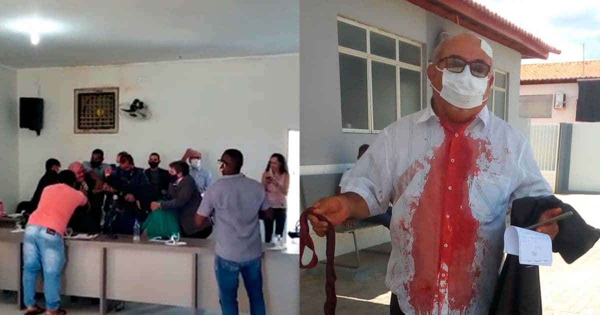 Itaguaçu da Bahia: Vereadores discutem e sessão na Câmara termina em pancadaria; veja