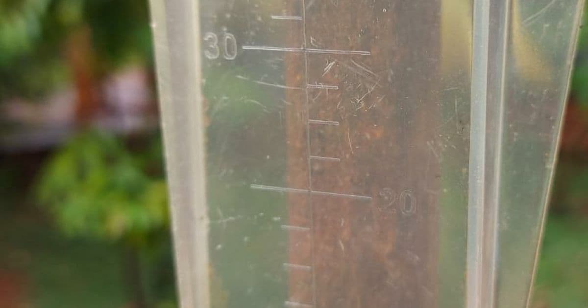 Lençóis: Manhã desta quinta tem quase o dobro de chuva esperada para o mês