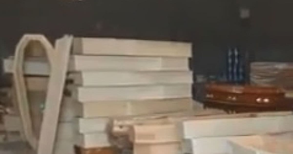 Fábrica de caixões vive dilema por falta de matéria-prima em Santo Antônio de Jesus