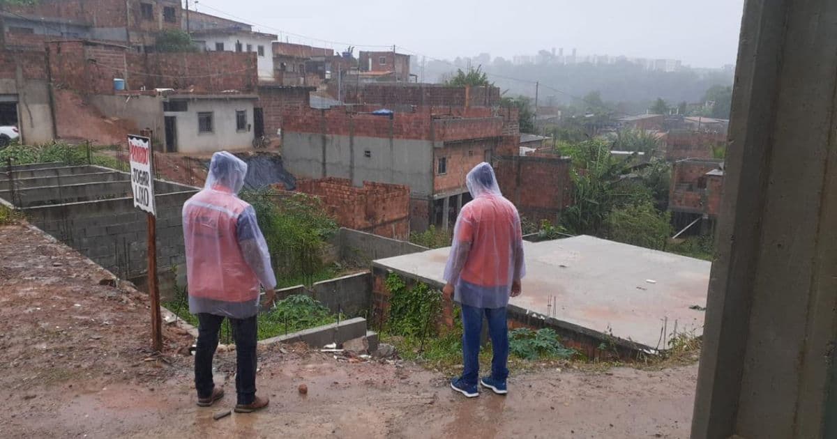 Chuvas em Lauro de Freitas devem continuar até a próxima segunda 