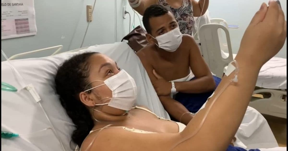 Itabuna: Pais separados por piora de Covid-19 veem filho pela 1ª vez 