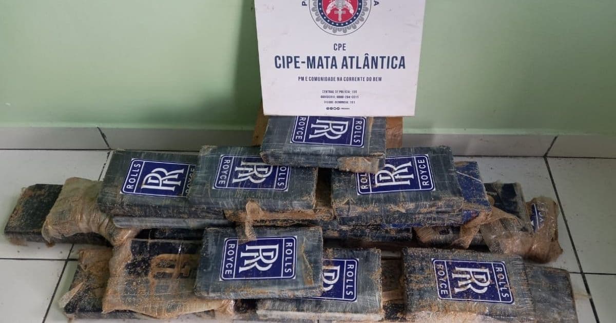 Mucuri: Pasta base de cocaína avaliada em R$ 1 milhão é encontrada em praia 