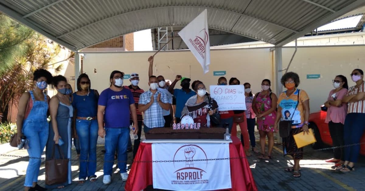 Lauro de Freitas: Sindicato faz ato para cobrar agilidade em liberação de benefícios