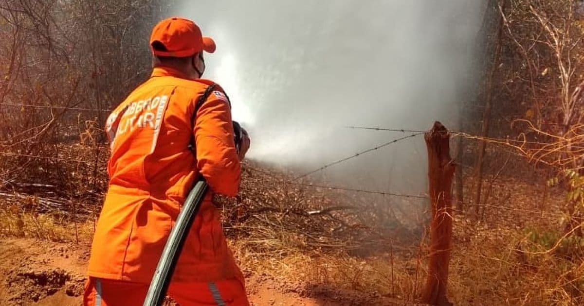 Ibotirama: Bombeiros conseguem debelar incêndio após 12 dias de fogo ativo