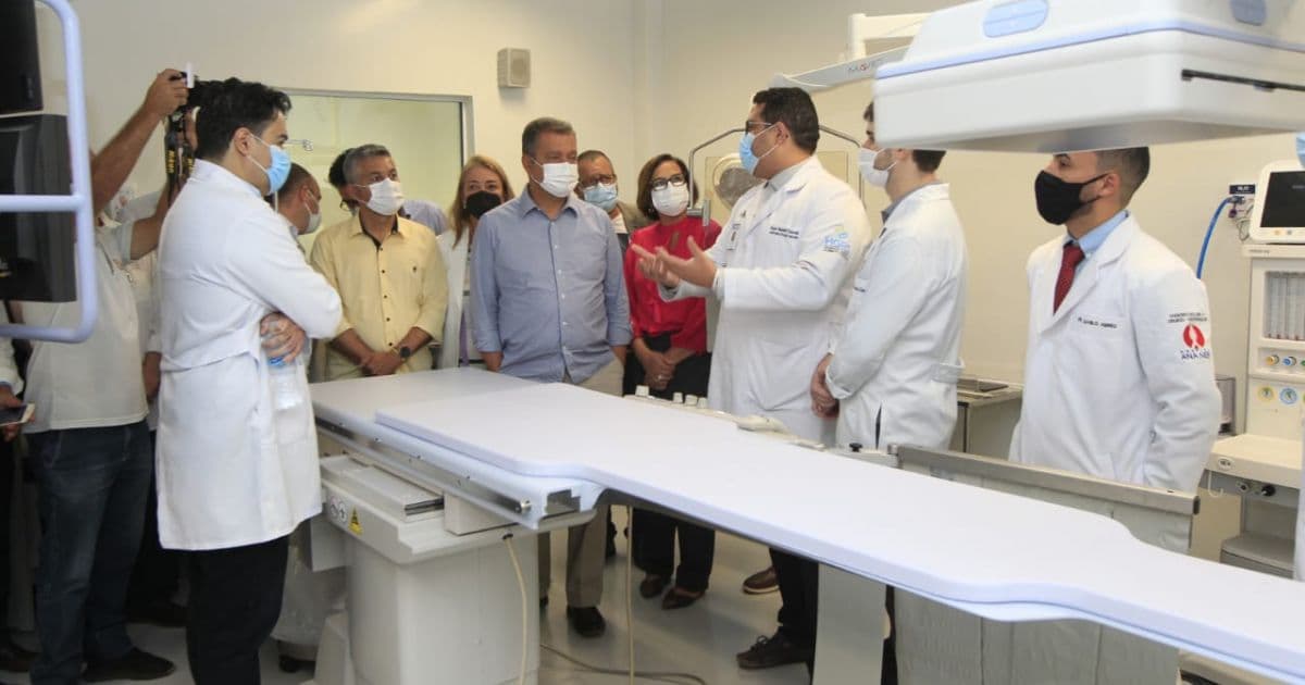 Serviço de hemodinâmica do Hospital Regional de Irecê é inaugurado