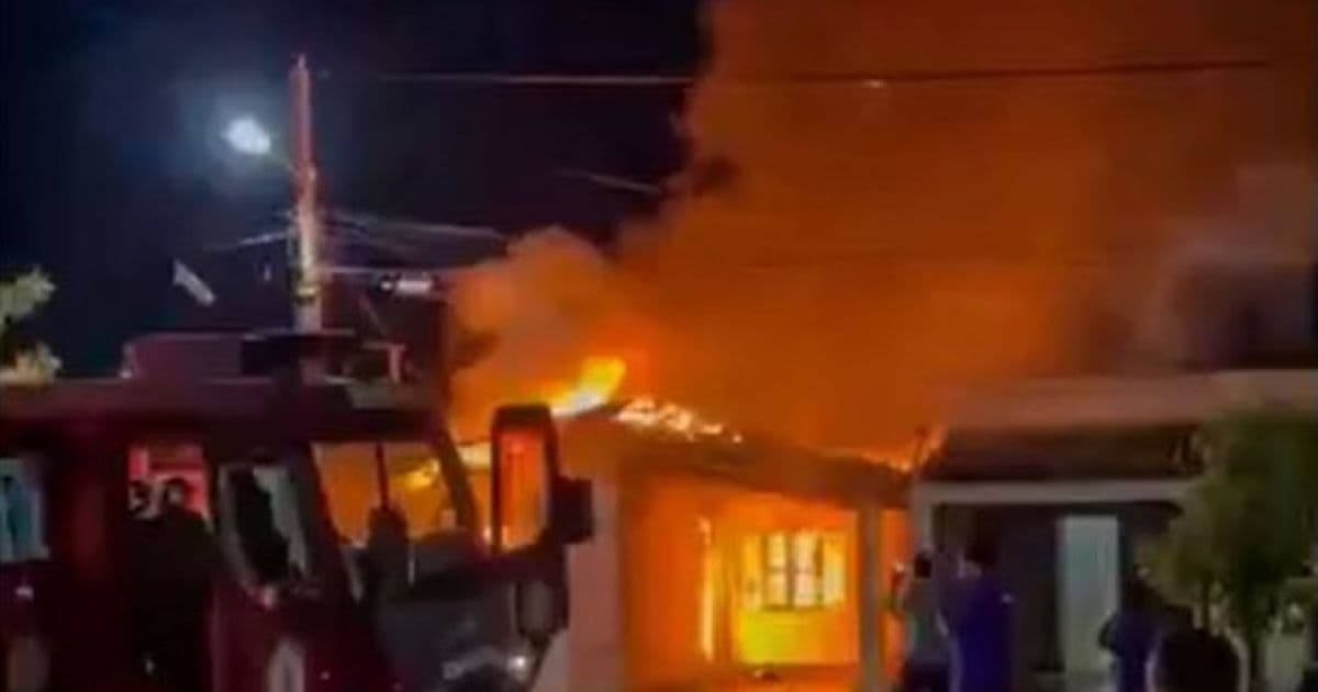 Barreiras: Casa em bairro Vila Dulce é atingida por incêndio 
