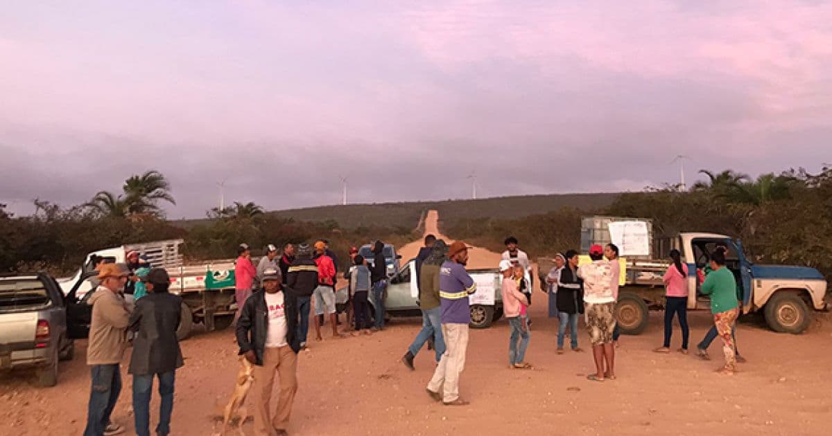 Campo Formoso: Moradores de comunidade tradicional protestam contra eólica 