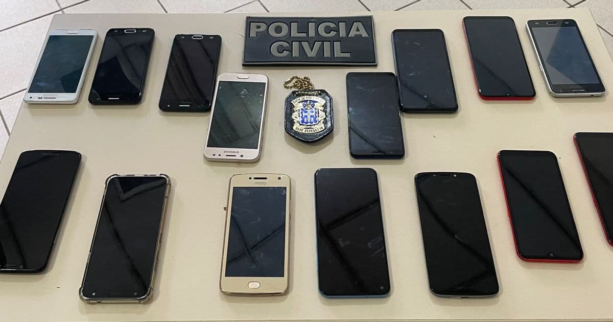 Conquista: Comerciante é preso vendendo celulares com restrição de roubo
