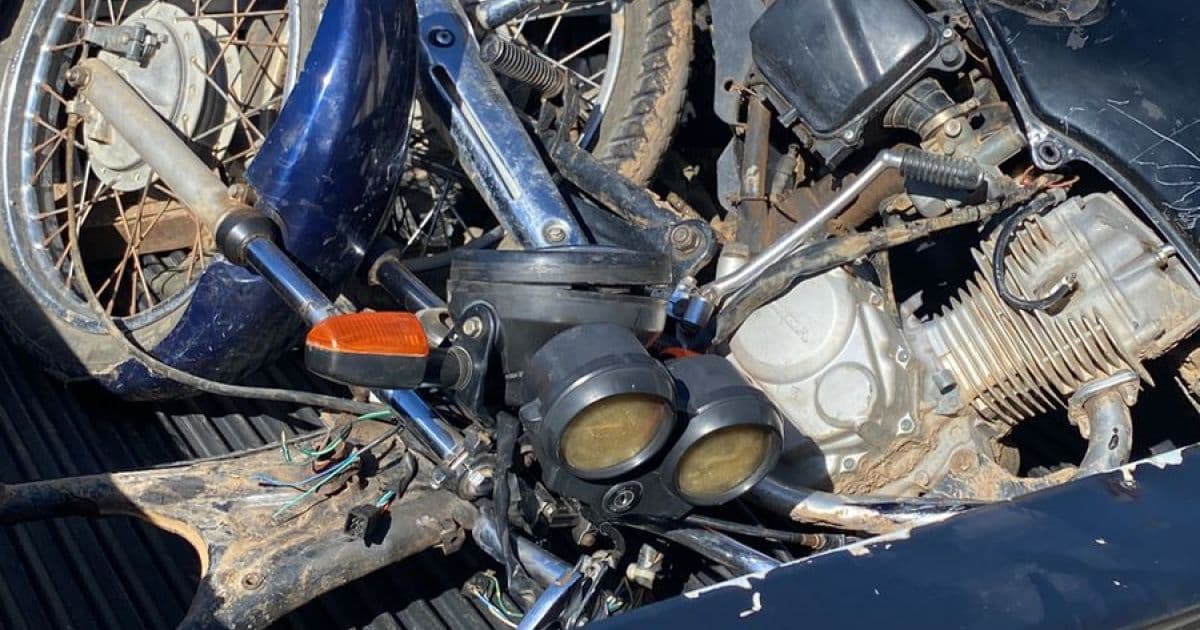 Curaçá: Polícia prende homem que furtou motocicleta; veículo foi achado em Juazeiro
