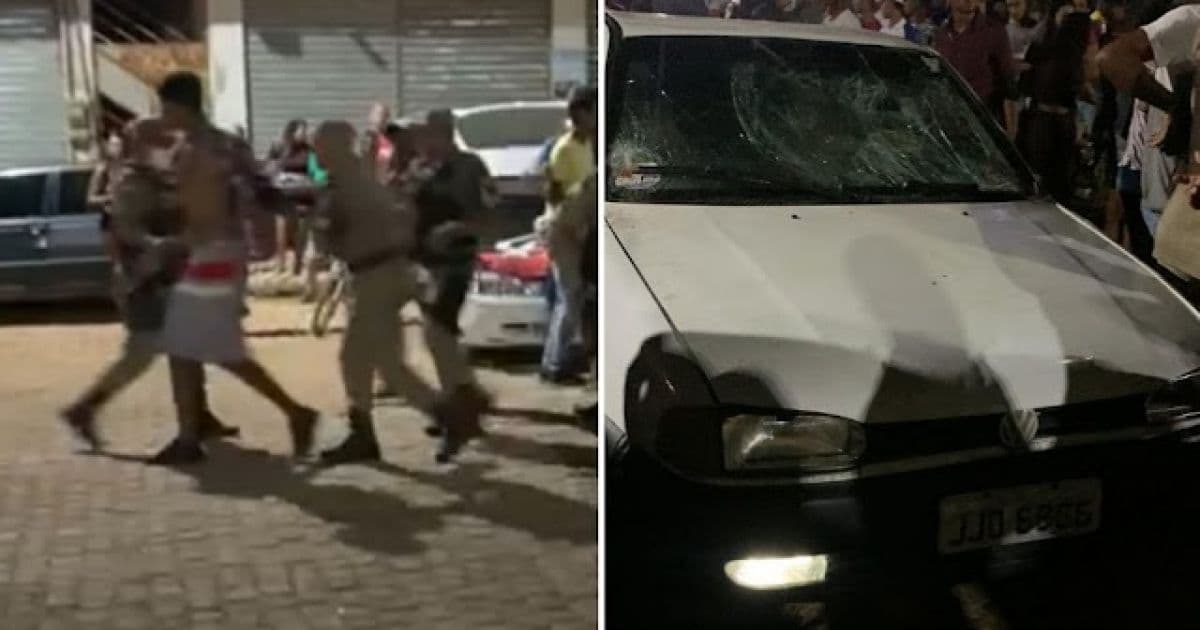 João Dourado: Dezoito pessoas ficam feridas após homem avançar carro contra multidão