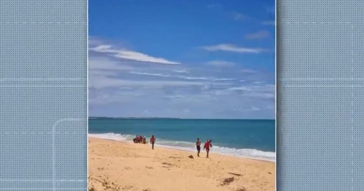 Jovem morre afogado em praia de Santa Cruz Cabrália