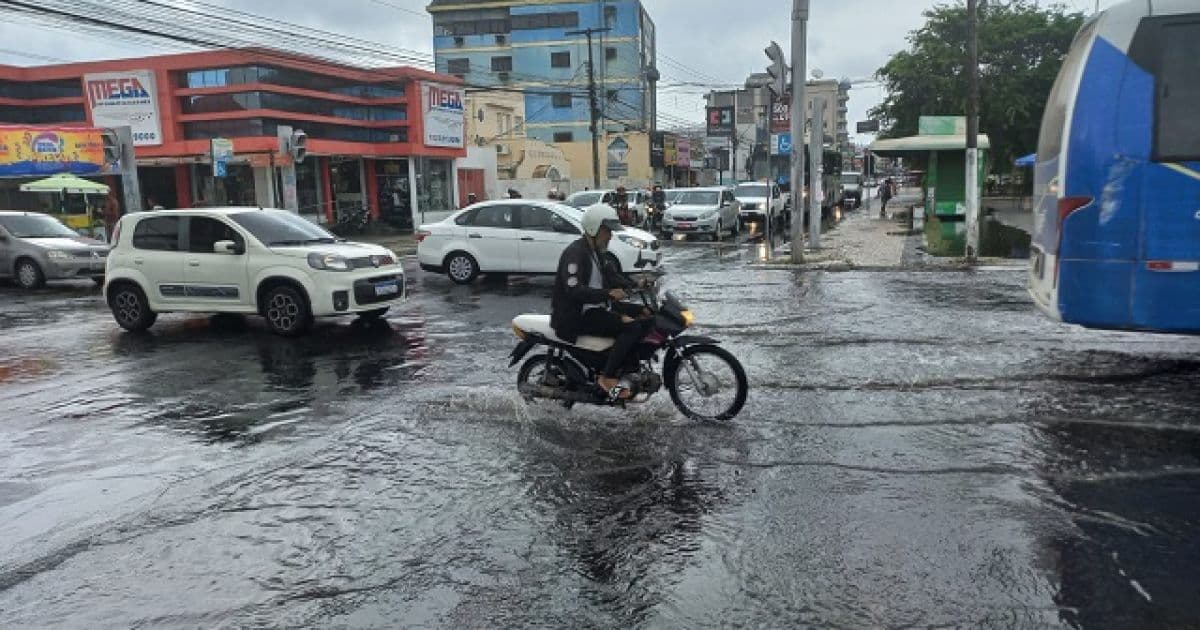 Chuvas ocorrem em Feira, Ilhéus, Itabuna, Oeste e Recôncavo