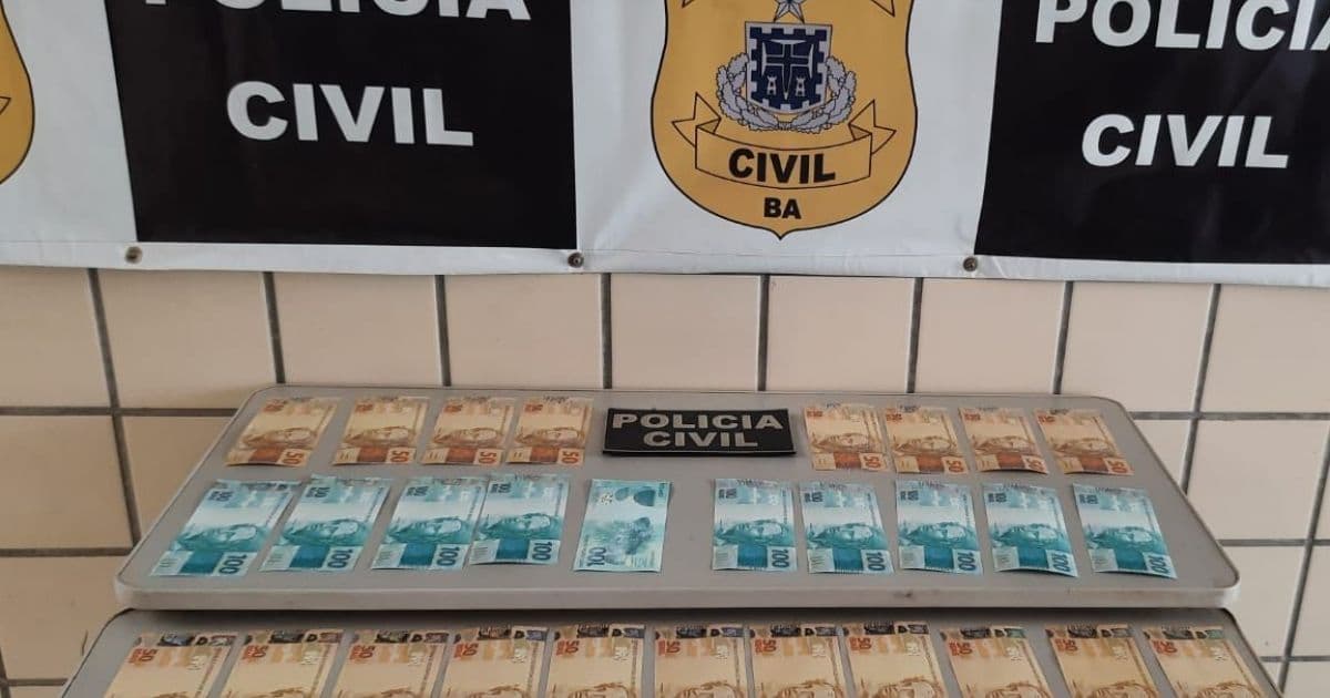 Teixeira de Freitas: Dupla é flagrada com R$ 2 mil em notas falsas