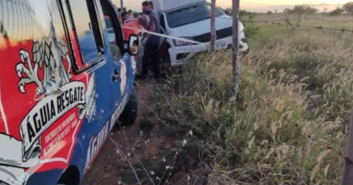 Conceição do Coité: Motorista de ambulância morre em acidente em estrada vicinal