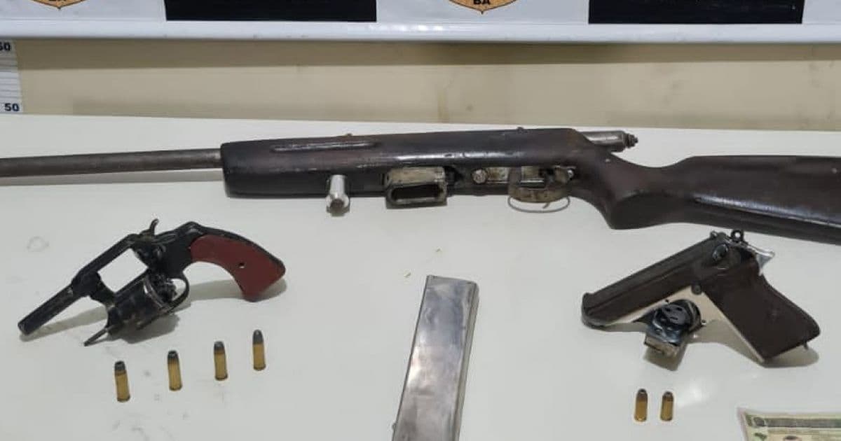 SAJ: Polícia Civil apreende armas que seriam utilizadas por traficantes