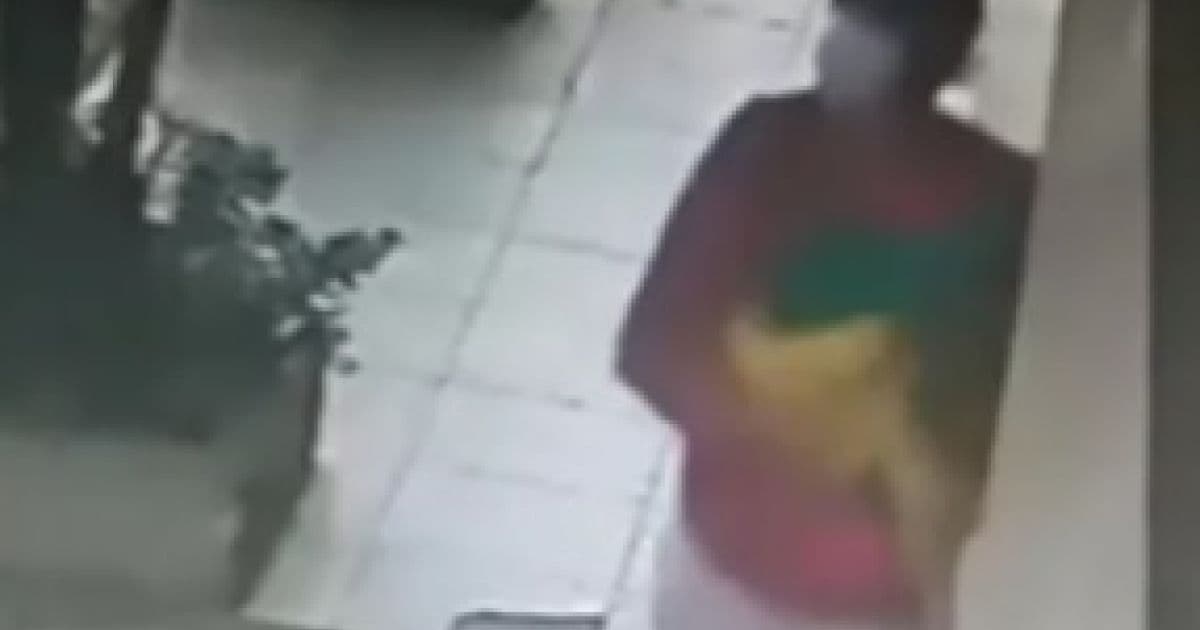Itabuna: Mulher se veste de gari para assaltar laboratório; acusada trocou de roupa na fuga