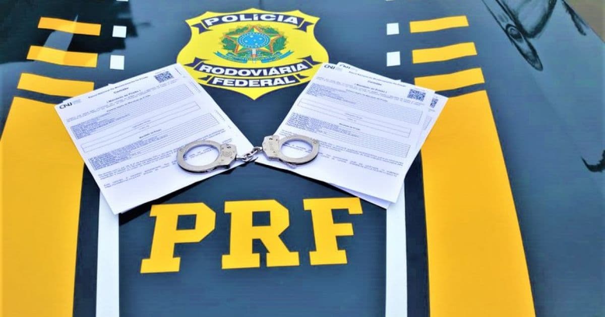 PRF prende foragidos por estupro de vulnerável e por débito em pensão alimentícia
