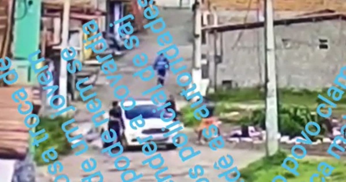 Santo Antônio de Jesus: Vídeo mostra execução de homem por supostos policiais