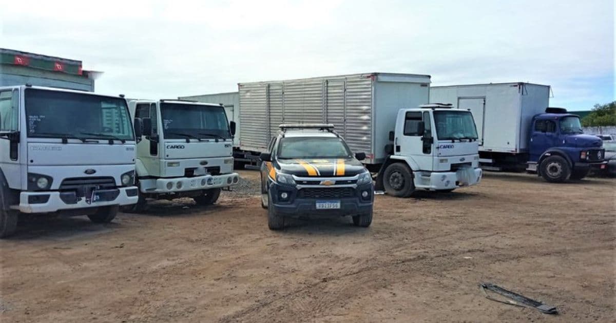 Teixeira: Ação apreende 13 caminhões clonados usados por empresa de hortifruti