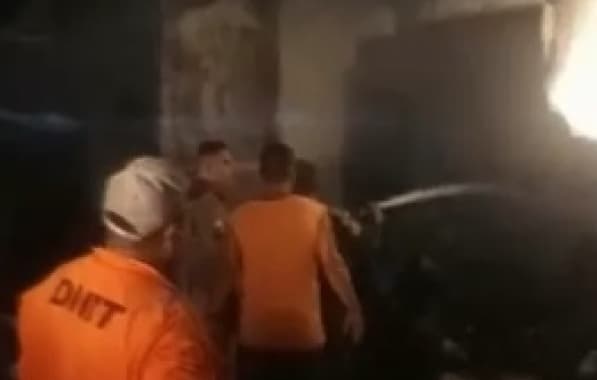 Rio Real: Fogo atinge cadeia e presos são levados para UPA por inalar fumaça