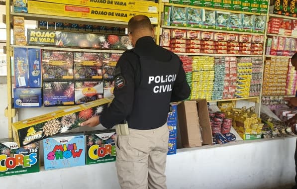 Período junino: Operação fiscaliza pontos de venda de fogos em duas cidades baianas