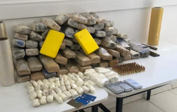 Polícia apreende mais de 50 quilos de droga no interior da Bahia