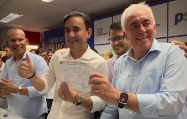 Gustavo Carmo se filia ao PSD e é lançado como pré-candidato a prefeito de Alagoinhas