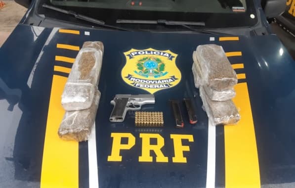 Homem com armas, droga e munição é preso em operação conjunta na Bahia