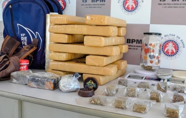 Operação da PM apreende 16kg de drogas em Itabuna
