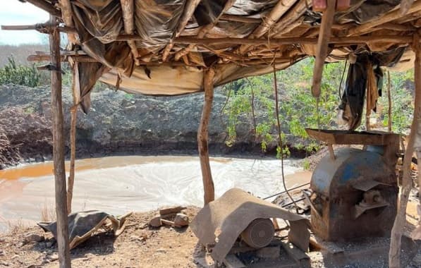 PF deflagra operação contra garimpo clandestino de ouro na Bahia