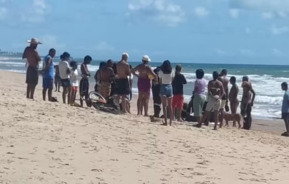 VÍDEO: Adolescente de 15 anos morre afogado em praia de Arembepe