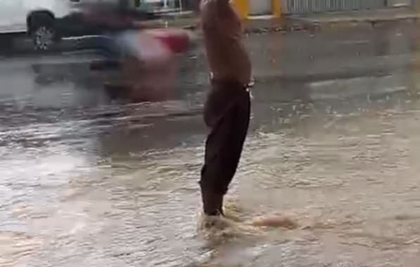 Cidades do Vale do Jiquiriçá registram chuvas; em Cravolândia houve precipitação de granizo 