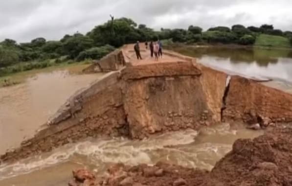 Cerca de 3 mil famílias ficam isoladas após rompimento de barragem em Angical