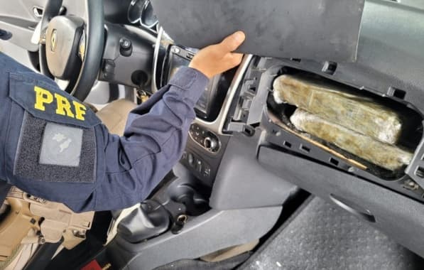 Motorista é preso ao levar 6,5 kg de cocaína em carro; flagrante ocorreu em trecho de BR na Bahia