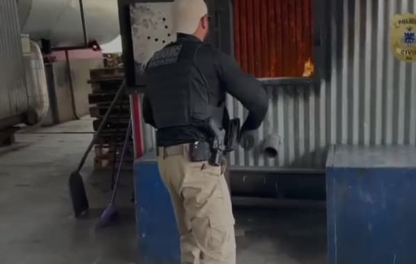 Polícia Civil incinera meia tonelada de drogas no interior baiano